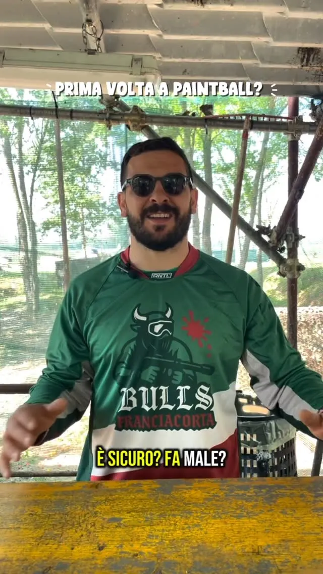 Anteprima video: prima partita di paintball
